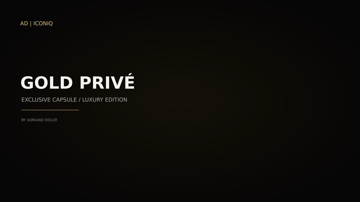 AD ICONIQ Gold Privé collection hero