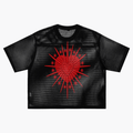 VEIL — See-Through Boxy Mesh Tee