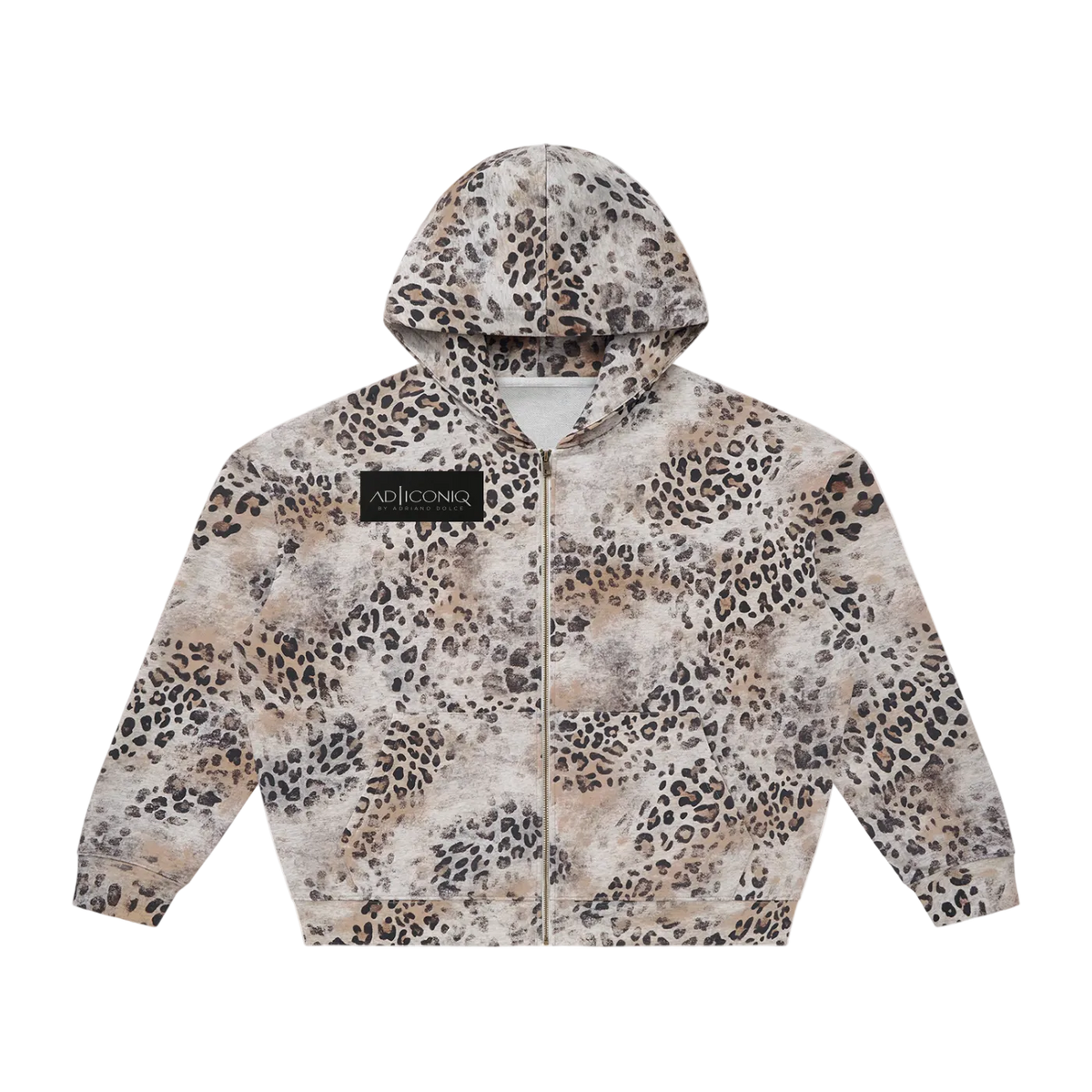 PREDATOR — Vintage Leopard Zip Hoodie