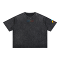 Mineral Wash Boxy Cotton T-Shirt