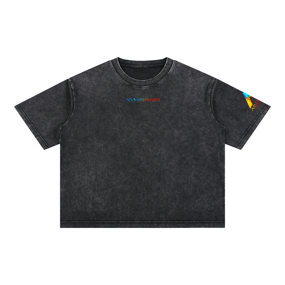 Mineral Wash Boxy Cotton T-Shirt