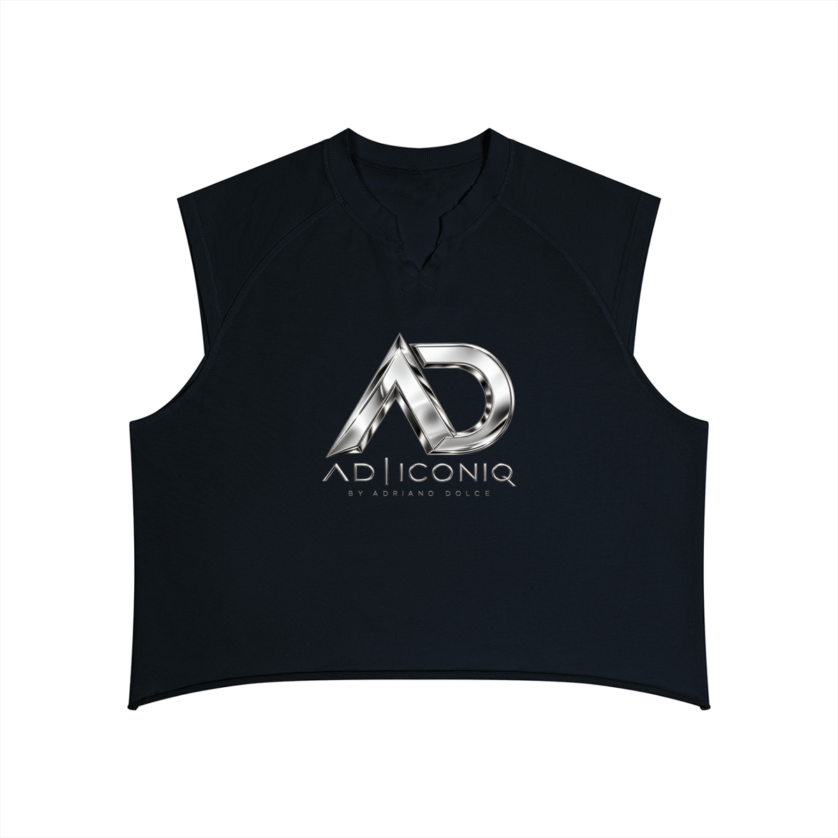 Men’s Boxy Raw Hem Tank Top