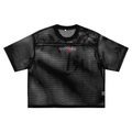 VEIL — See-Through Boxy Mesh Tee