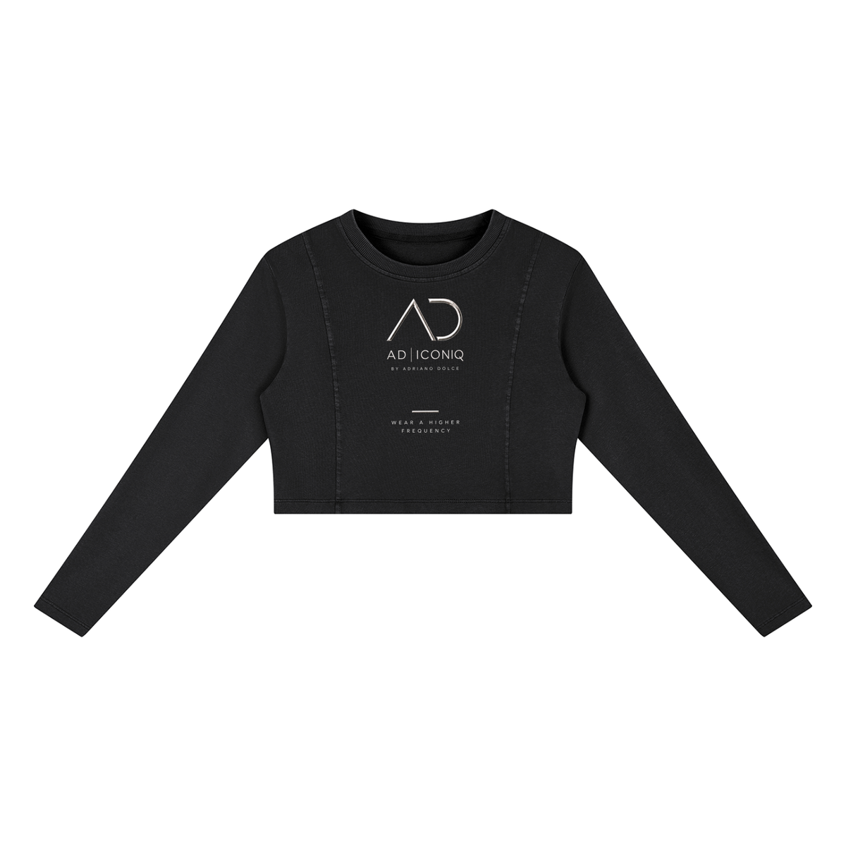 Women's Mineral Wash Crop Sweatshirt