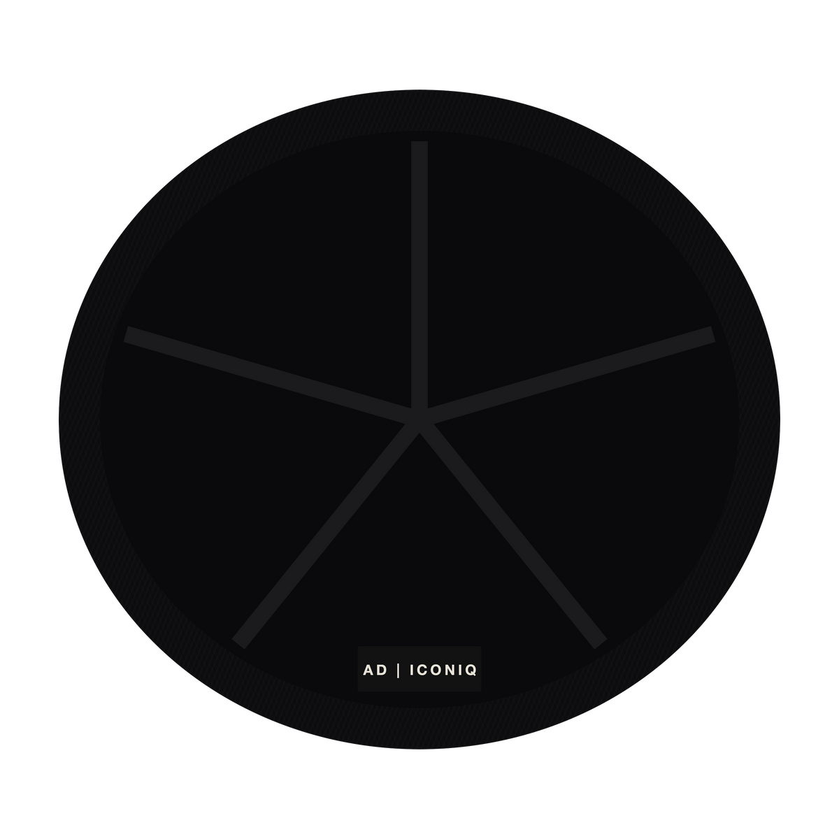 AD | ICONIQ MONOLITH-01 Technical Lightweight Cap — Void Black — interior, pre-production visual