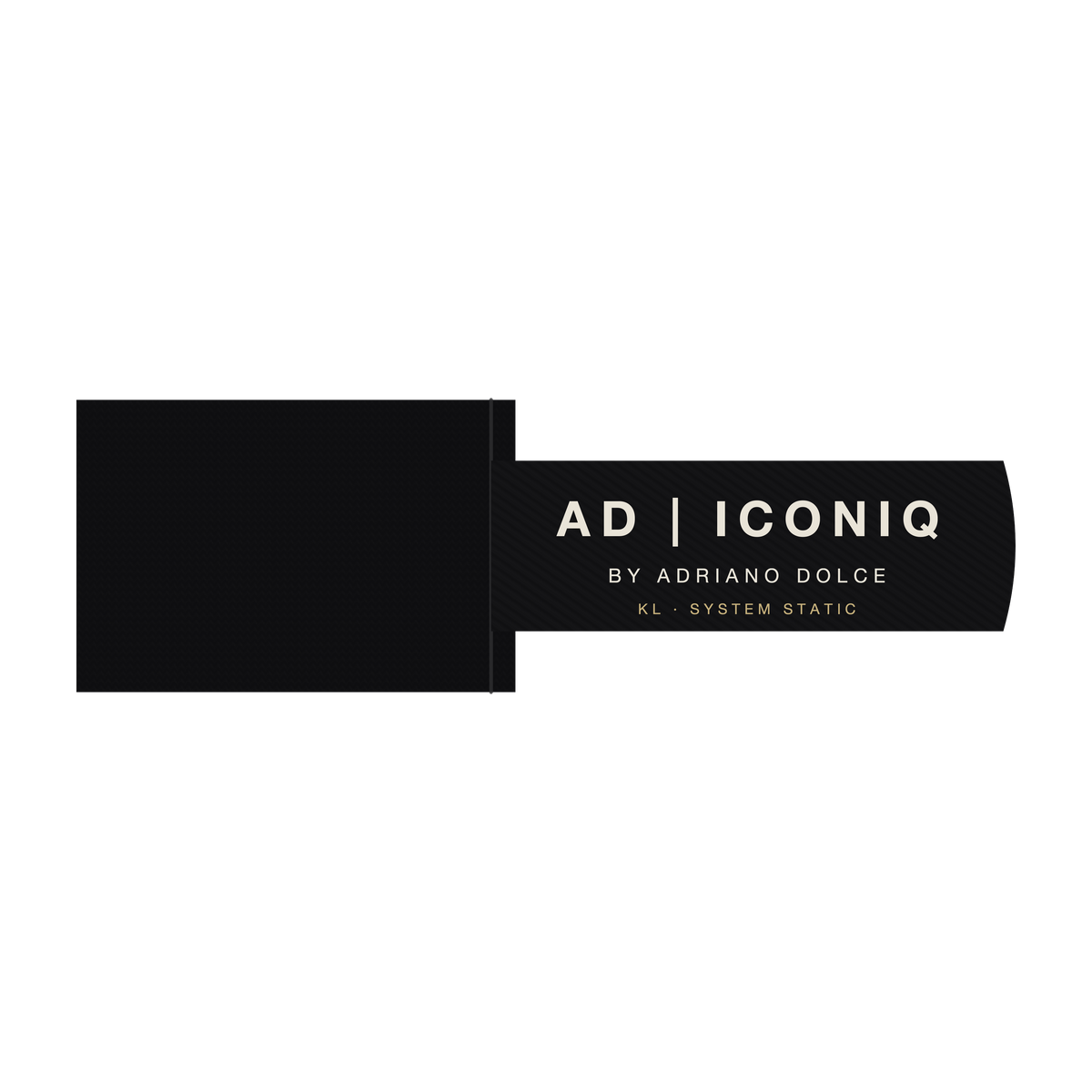 AD | ICONIQ MONOLITH-01 Cap — proposed label, pre-production visual