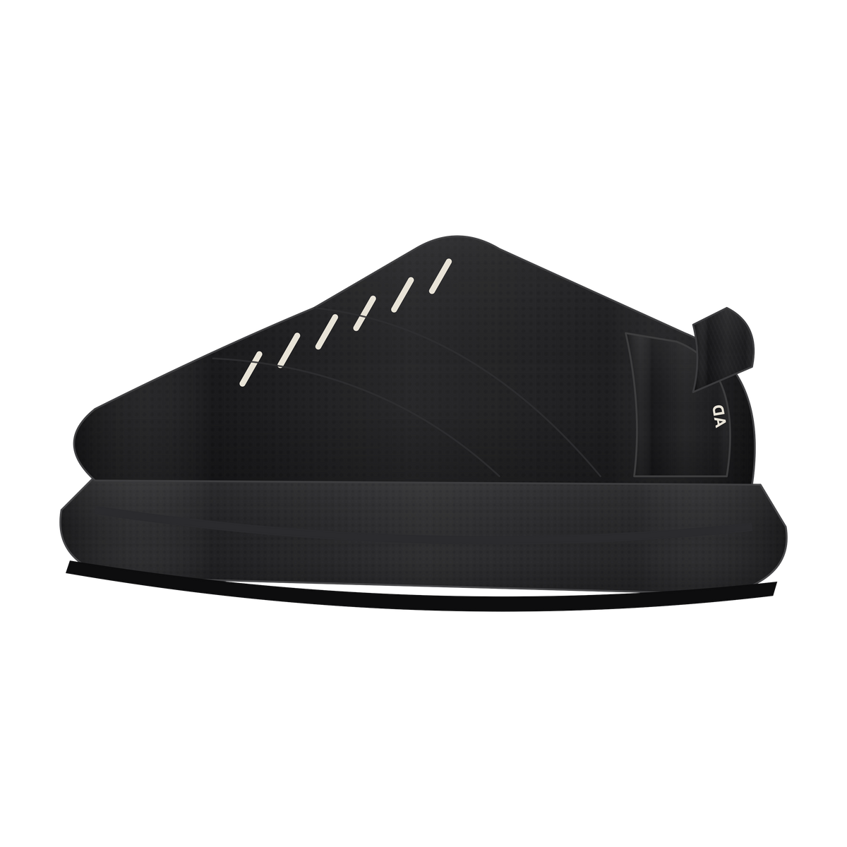 AD | ICONIQ KINETIC-X1 Carbon Strata Road Racer — Void Monolith — medial, pre-production visual