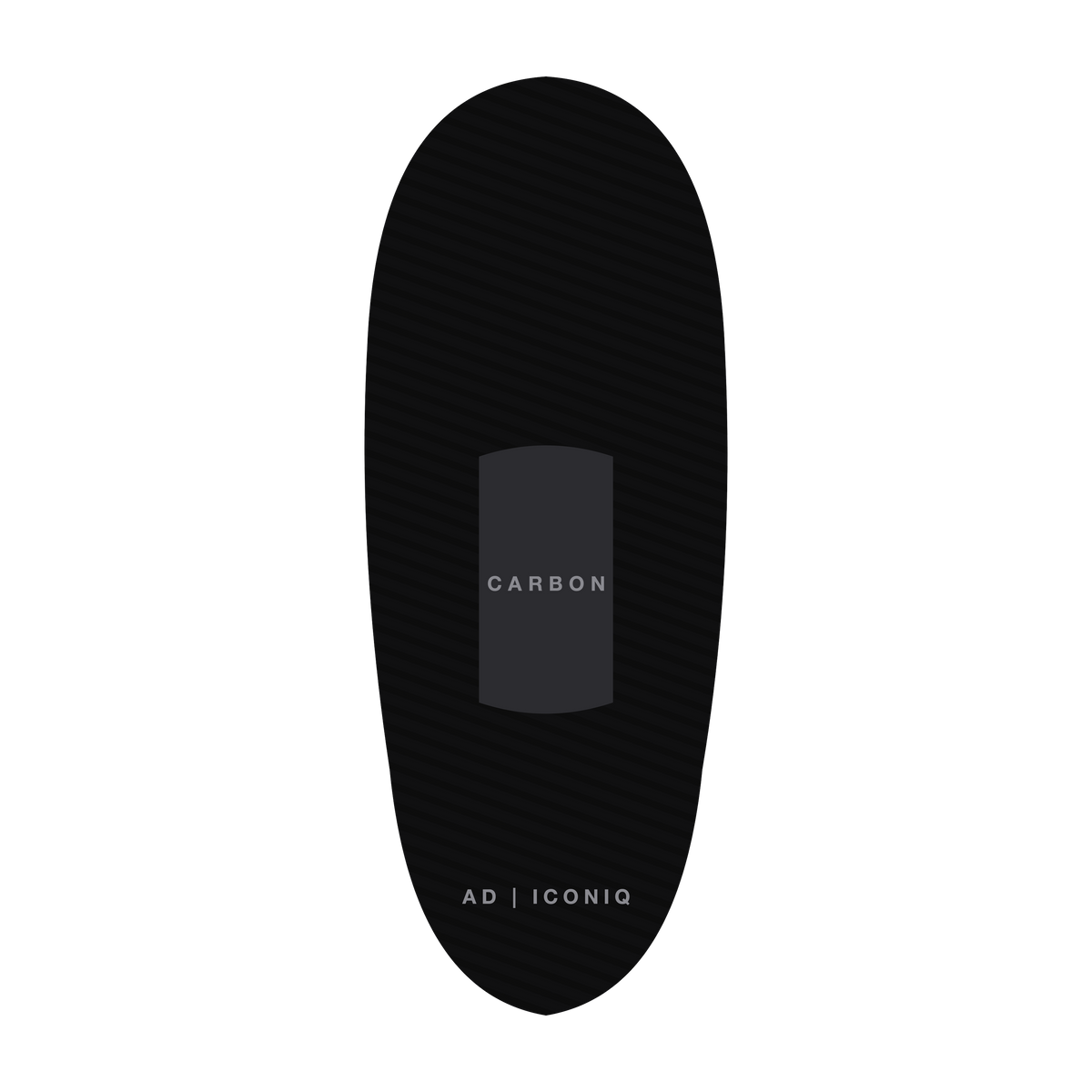 AD | ICONIQ KINETIC-X1 Carbon Strata Road Racer — Void Monolith — outsole, pre-production visual