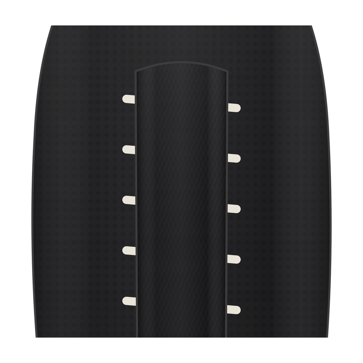 AD | ICONIQ KINETIC-X1 Carbon Strata Road Racer — Void Monolith — tongue detail, pre-production visual