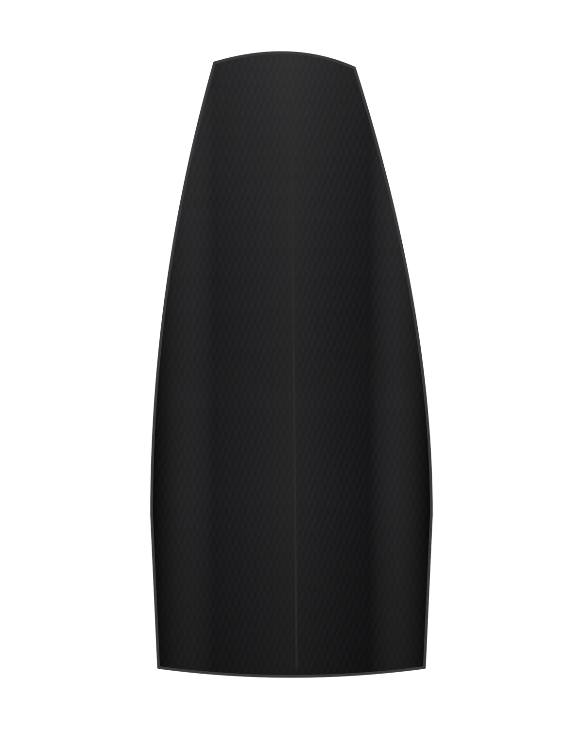 AD | ICONIQ AERO-W01 Sculpted Crop Tank — Void Black — side, pre-production visual