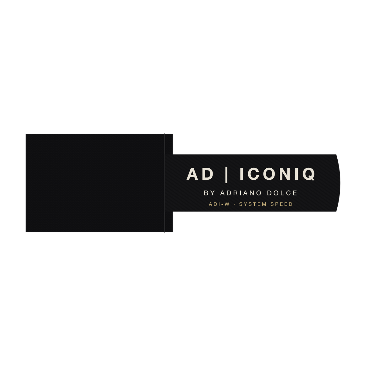 AD | ICONIQ AERO-W02 — proposed outside flag label, pre-production visual
