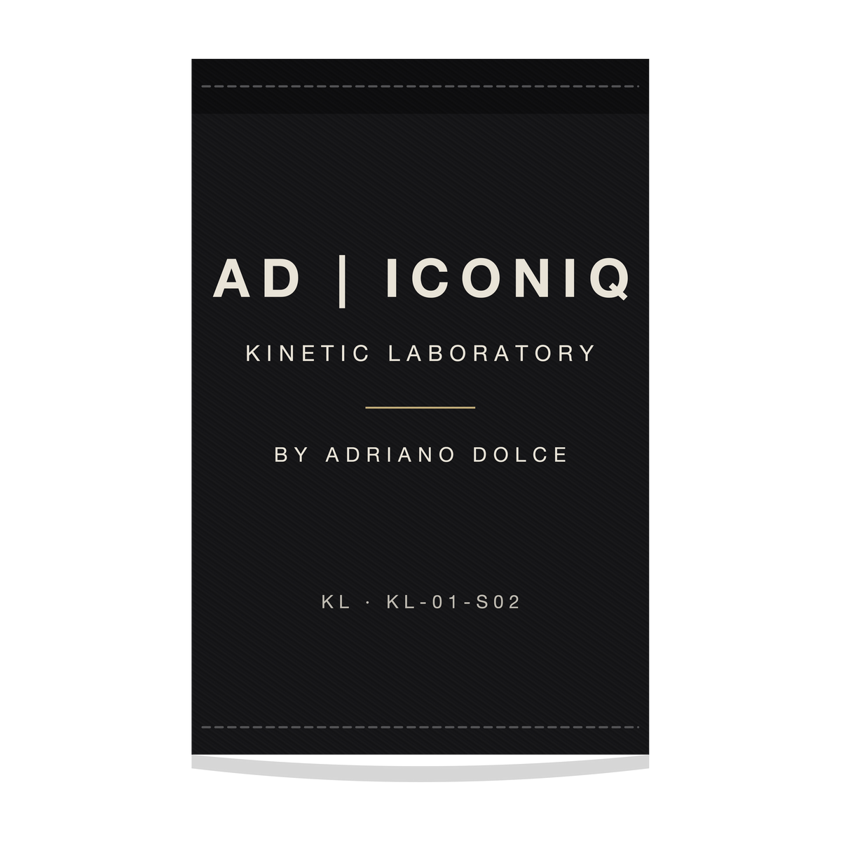 AD | ICONIQ AERO-02 — proposed inside label (manufacturer support pending), pre-production visual