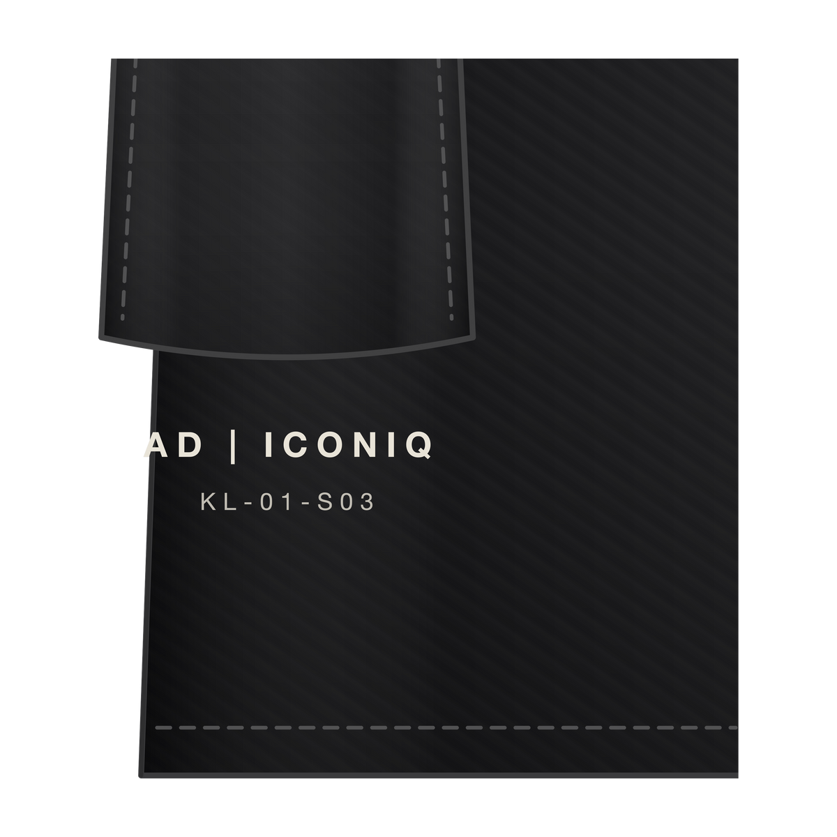 AD | ICONIQ AERO-03 — branding detail, pre-production visual