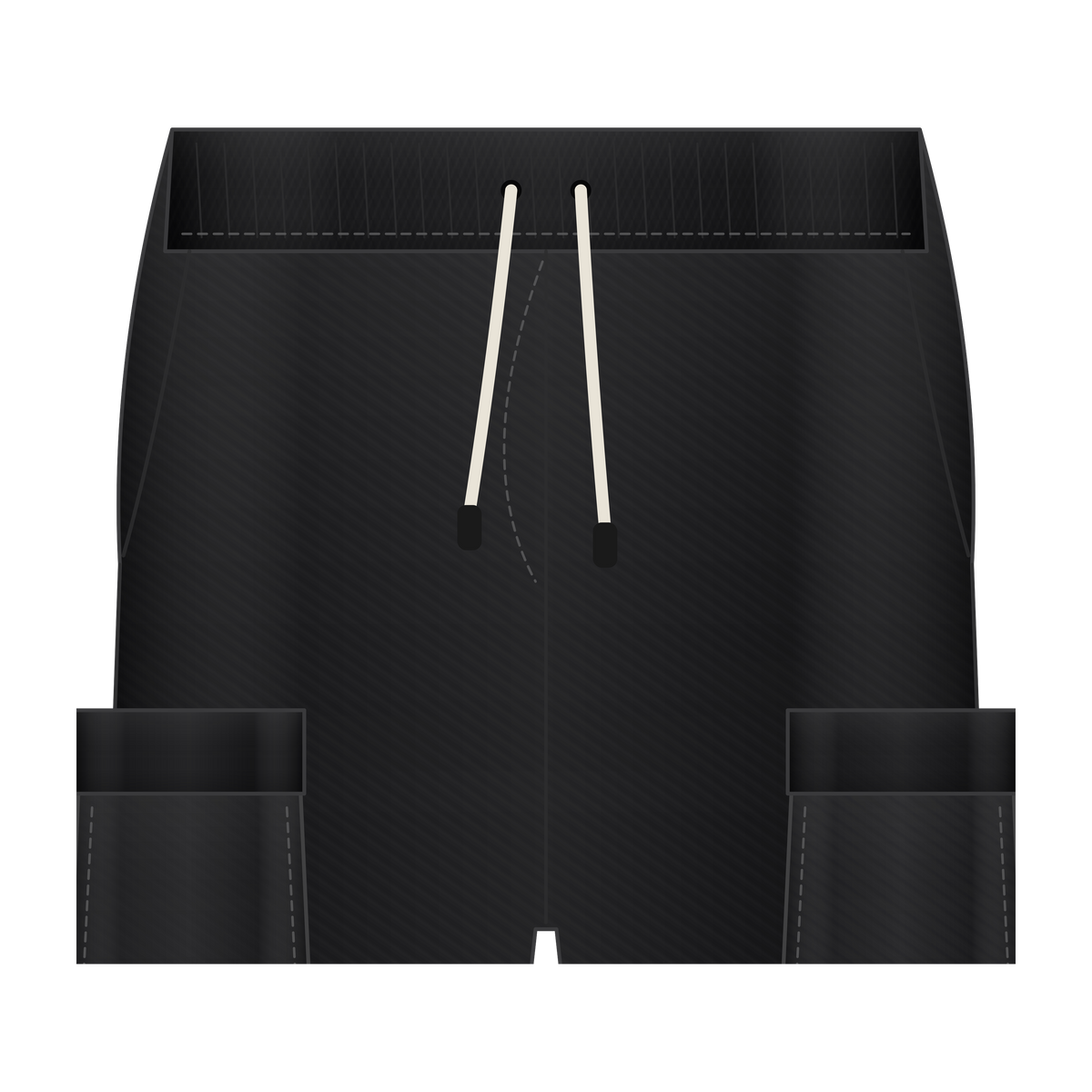 AD | ICONIQ AERO-03 — waist and drawcord detail, pre-production visual