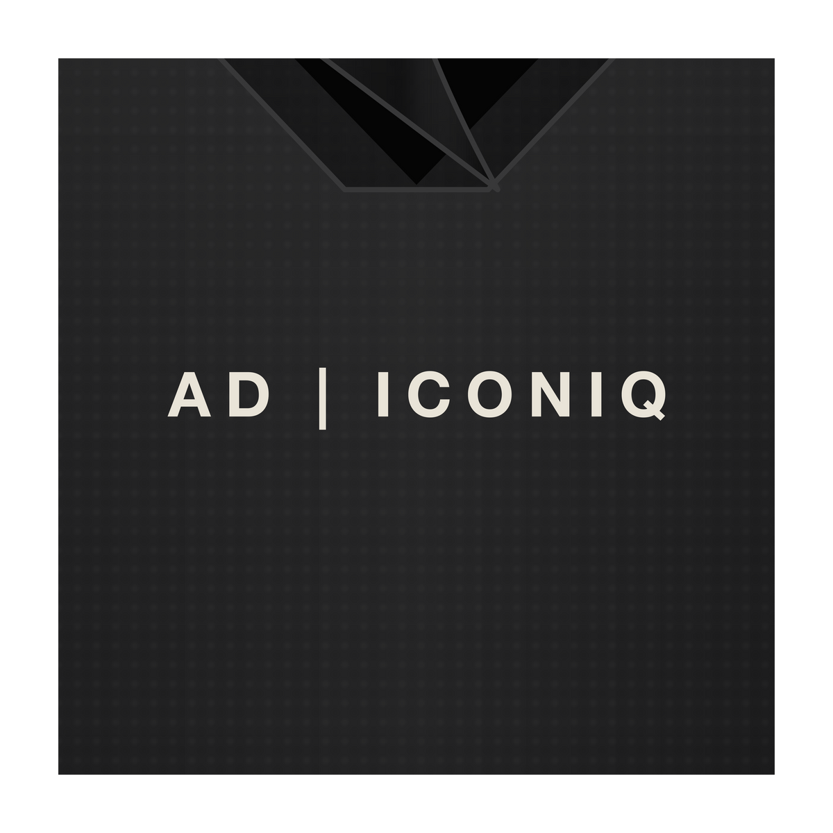 AD | ICONIQ VOID-01 — branding detail, pre-production visual