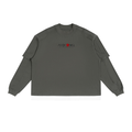 Unisex Paneled Layer Color Block T-Shirt