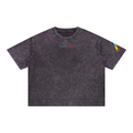 Mineral Wash Boxy Cotton T-Shirt