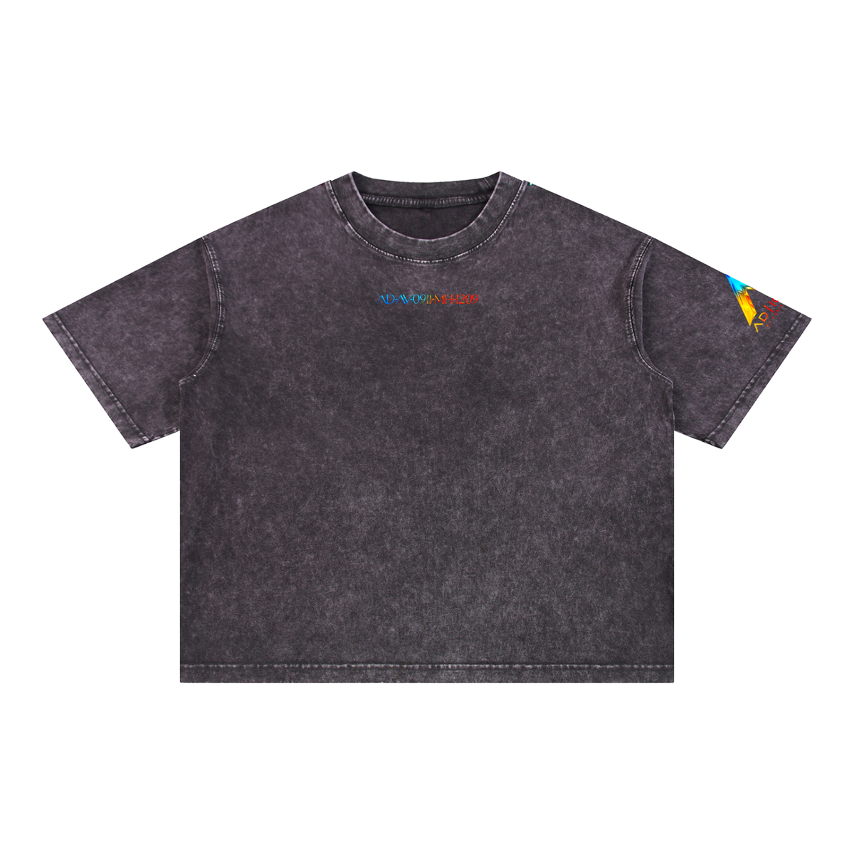 Mineral Wash Boxy Cotton T-Shirt