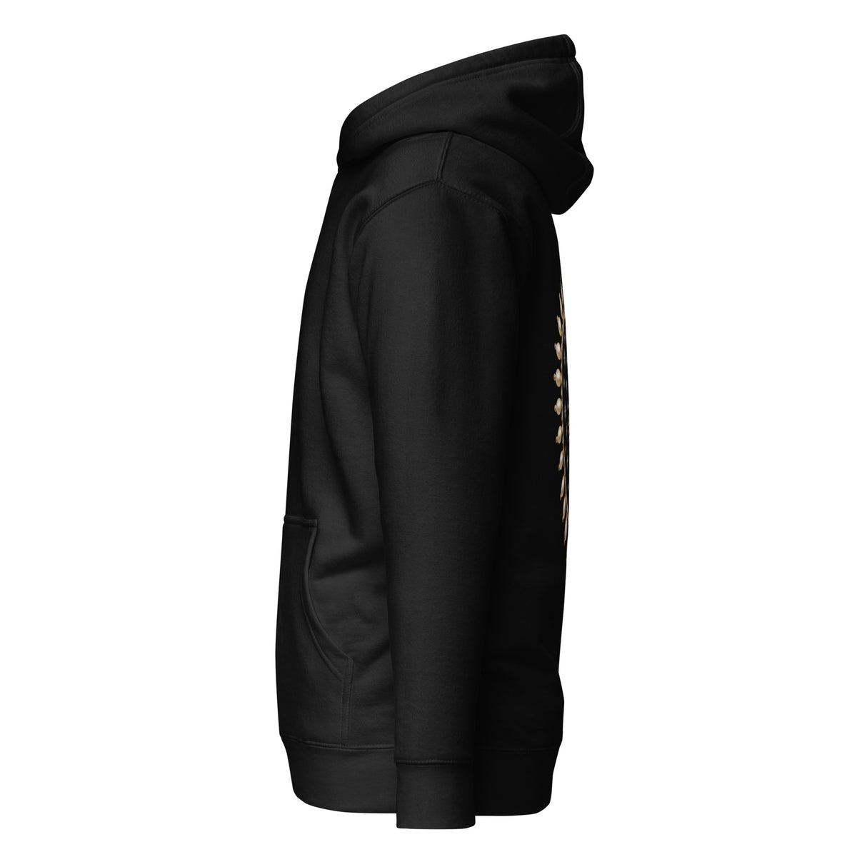 NOIR CELESTE Atelier Hoodie in Black, left view